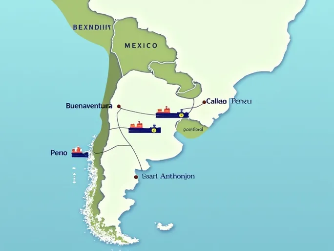 PIL Adds Direct Mexico Call to West Coast South America Route