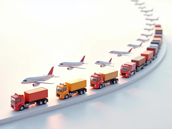 US Freight Volume Hits Record High Amid Economic Challenges