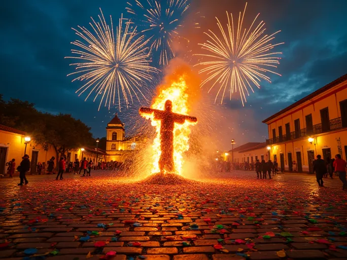 Ecuador Rings in New Year with Vibrant Celebrations