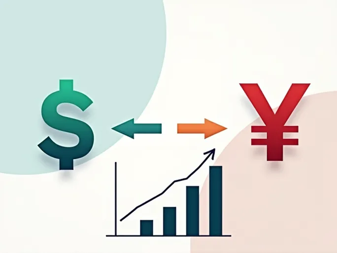 实时货币兑换美元对日元的最新汇率分析