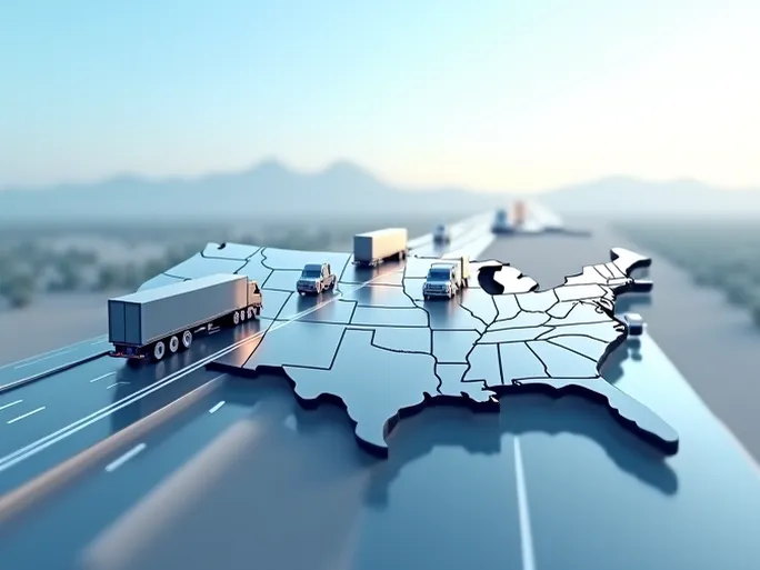 US Trucking Industry Rebounds After July Slowdown