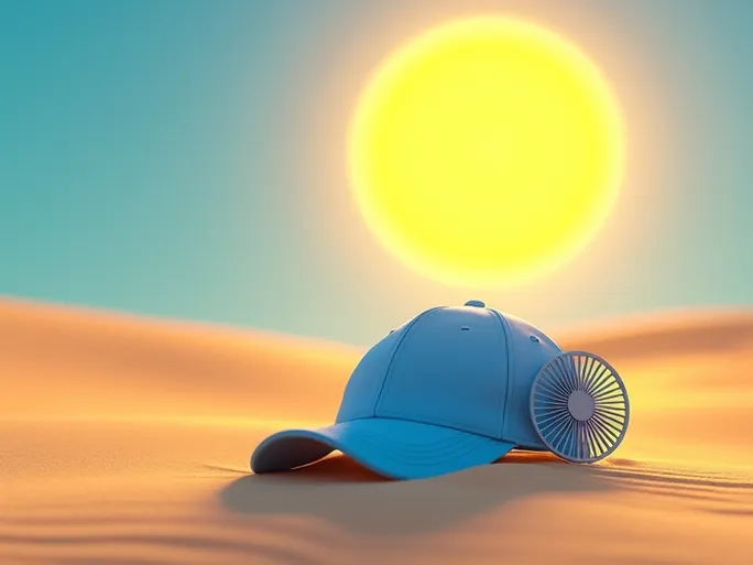 Yiwus Solar Fan Hats Boom in Crossborder Ecommerce Amid Tiktok Trend