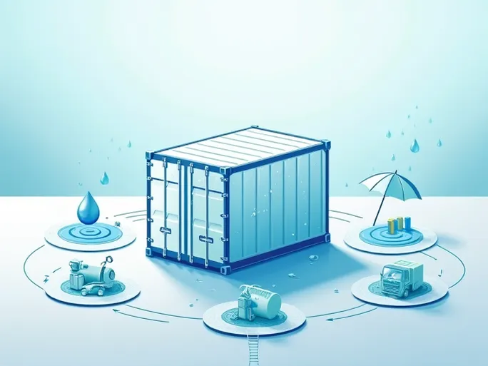 Causes and Countermeasures for Water Damage Inside Containers