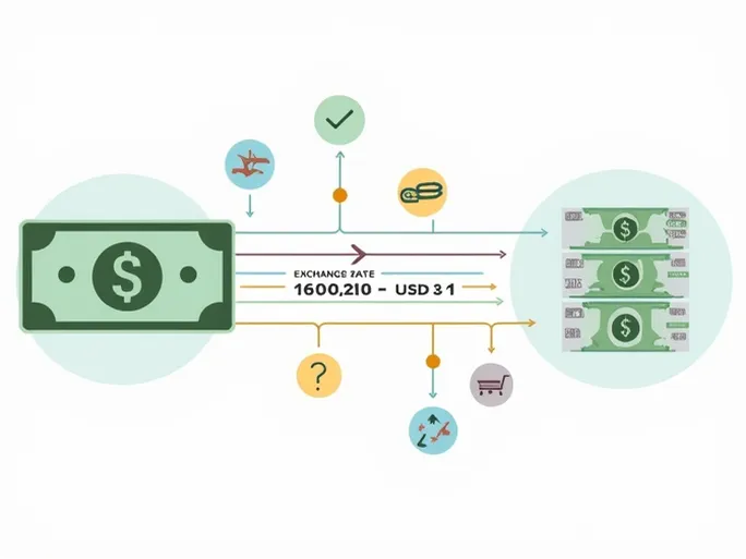 如何快速将10美元转换为印尼卢比