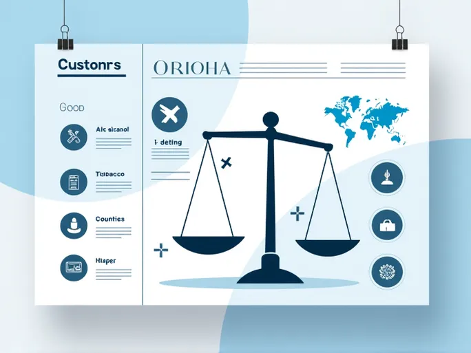 关于行李物品免税额度和海关规章的详细解读