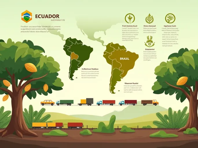 拉美巧克力供应链:向可持续与韧性物流的转型