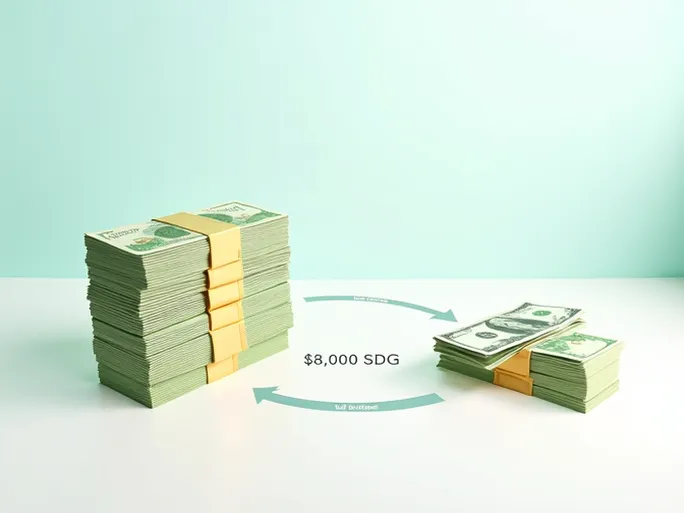 Sudanese Pound Hits New Low Against US Dollar