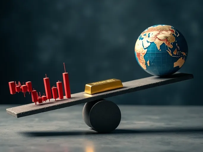 金价剧烈震荡风险偏好逆转下的技术性回调