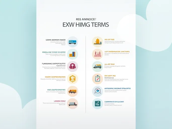 理解EXW贸易术语买卖双方的责任与风险分配