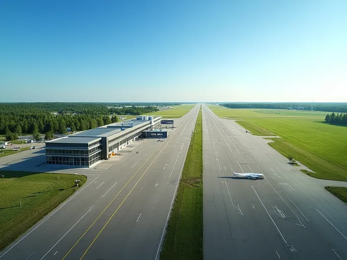 探索和平河机场阿尔伯塔省的重要航空枢纽