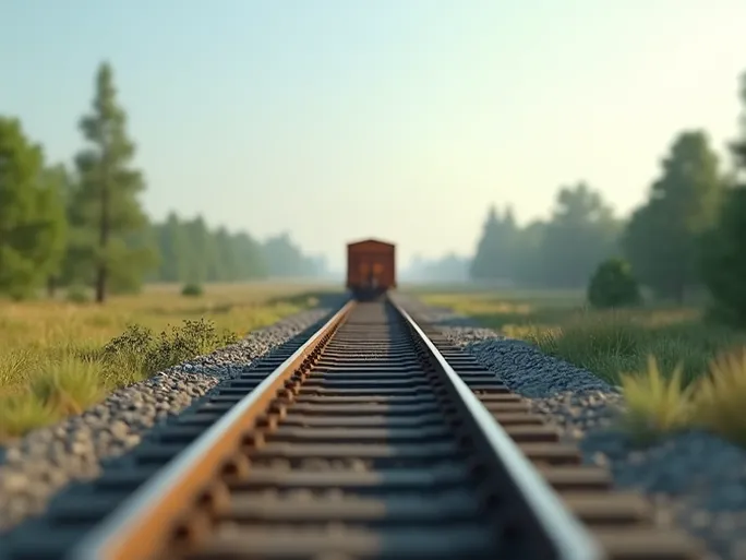 US Rail Freight Volumes Drop Amid Economic Slowdown