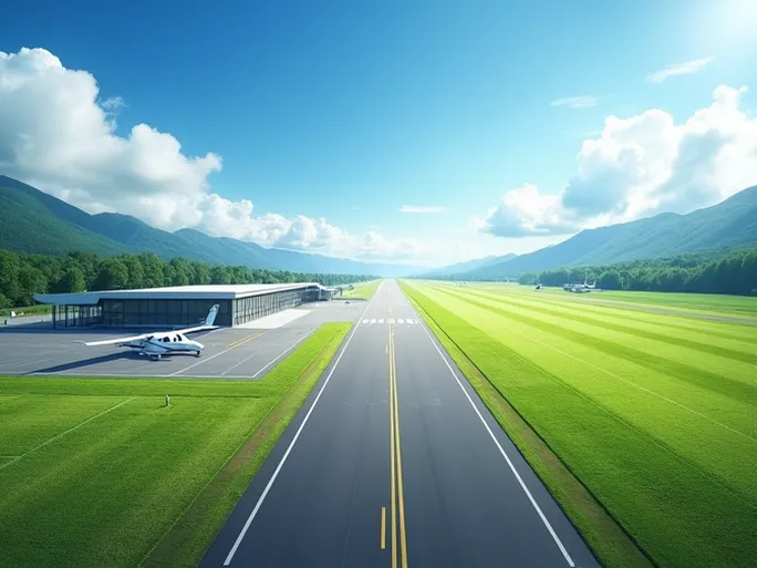 发现美洲心脏  迈康市民用机场