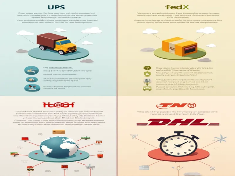 全球四大国际快递公司深度解析