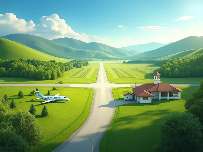 阿根廷小型机场Ascochinga概览