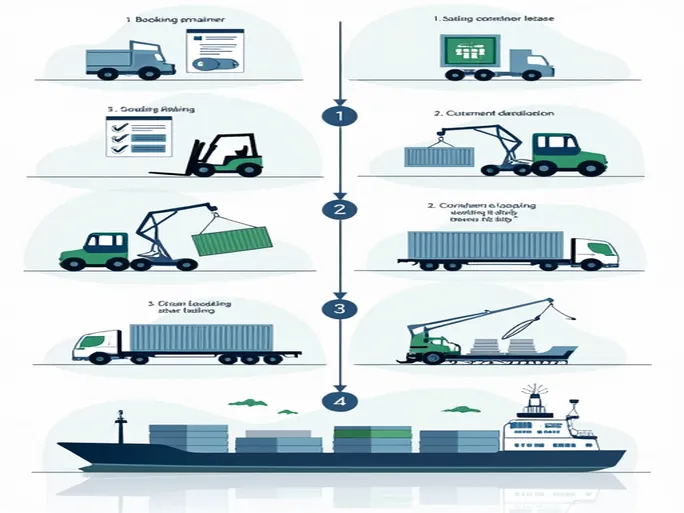 Tianjin Sea Freight Full Container Export Process Analysis