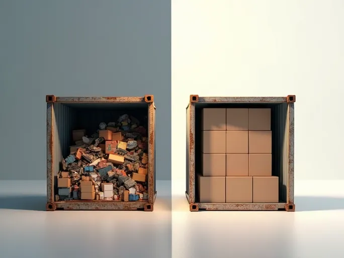 海运干货拼箱LCL与整箱FCL选对方案省大钱