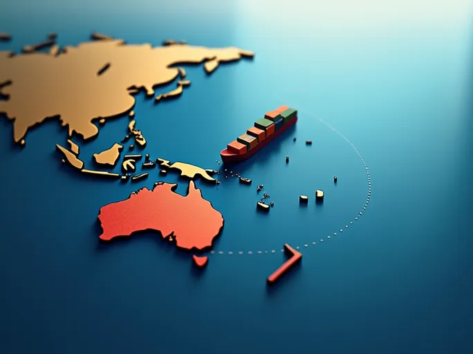 Chinaaustralia Sea Routes Boost Efficiency in Global Logistics