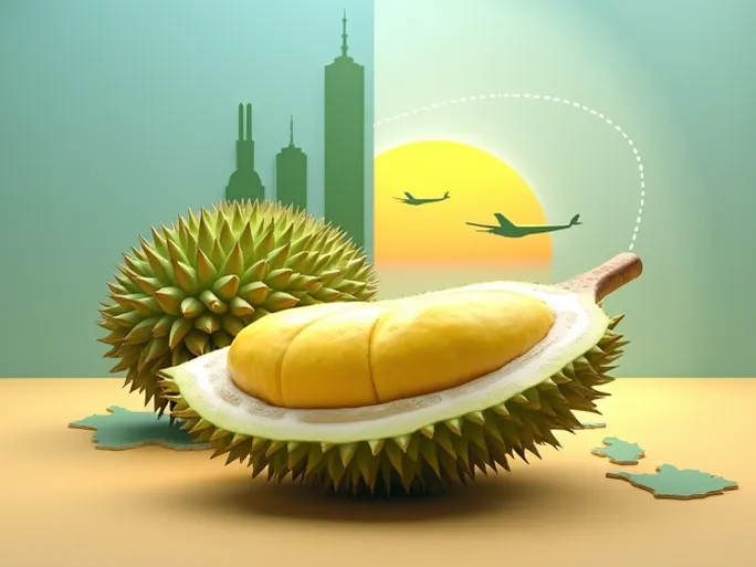 Malaysia Boosts Durian Air Freight Exports to China
