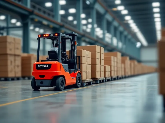 重载搬运一骑绝尘丰田工业牵引车效率之选