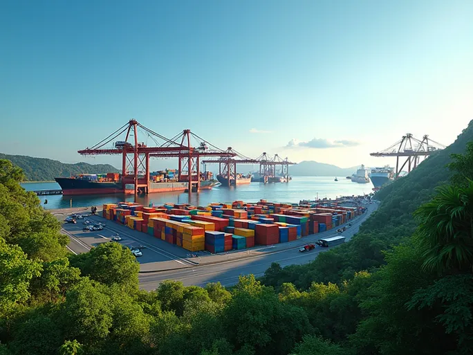 维拉多康德港巴西北部重要的工业港口