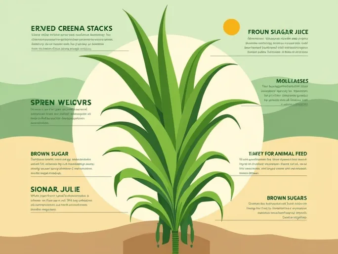 探索甘蔗的全新价值鲜冷冻或干的甘蔗产品解析