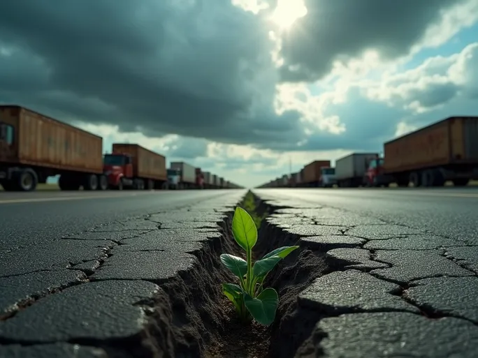 US Trucking Market Sees Brief Recovery Amid Persistent Challenges