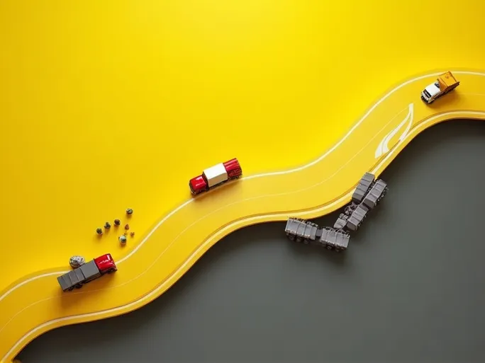 US Trucking Demand Slows As Rates Volumes Decline in July