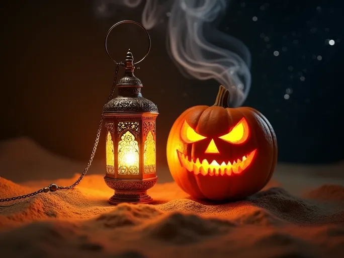 万圣节在中东火了沙特人民的不给糖就捣蛋新风尚