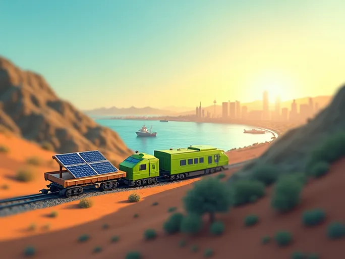 Railsea Route Cuts Solar Panel Costs and Emissions