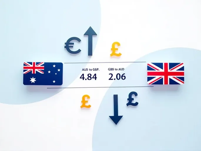 澳大利亚元对英镑汇率下跌10澳元兑换仅484英镑