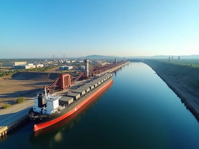 阿根廷孔斯蒂图西翁港巴拉那河畔的散货枢纽运营分析