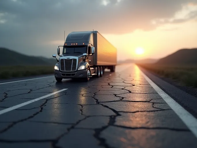 Trucking Industry Struggles Amid Slow Freight Demand Recovery