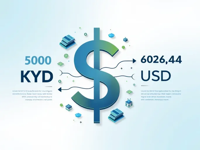 5000开曼元兑换美元实时汇率一览