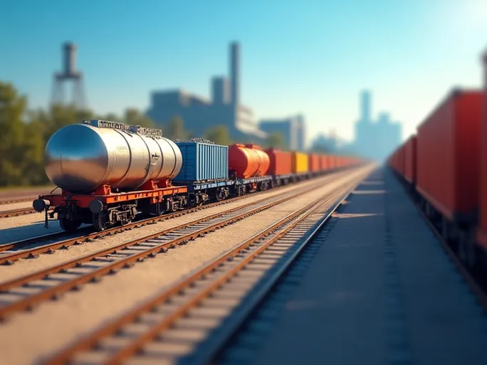 Container Railway Express From Tianjin to Inner Mongolia Officially Set Sail Promoting New Mode of Public Transport to Rail