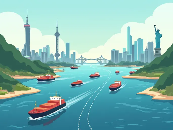 中美海运全攻略上海至美国专线物流详解