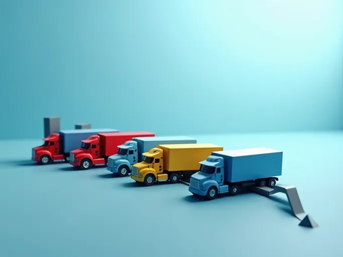 Trucking Market Struggles Amid Weak Rates DAT Reports