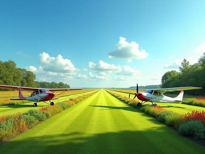 探索OHI42美国新伦敦的隐秘小机场之旅