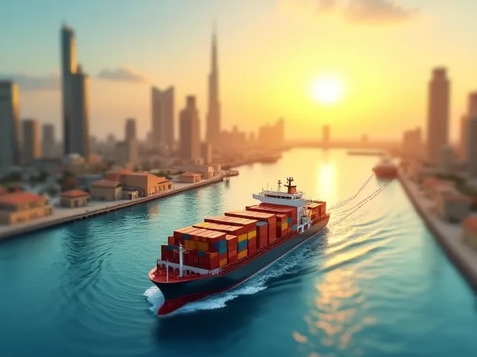 Qingdao to Dubai Doortodoor Shipping Service Launched
