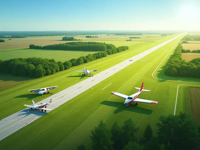 查尔斯维尔的隐秘空港Oakes Field 直击