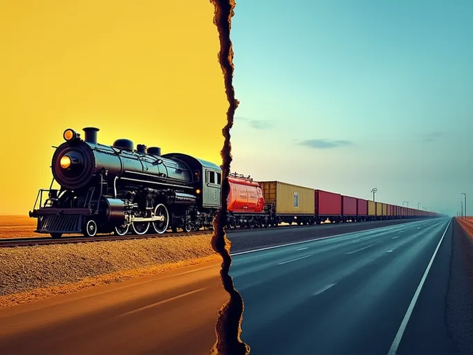 US Rail Freight Gains Offset by Declining Container Volumes