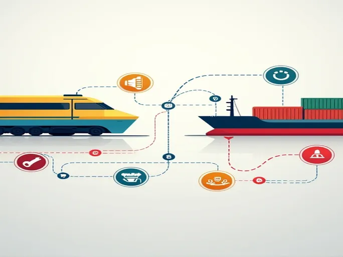 推动物流行业协作创新,西南铁路与北部湾港口携手共建铁海联运新模式