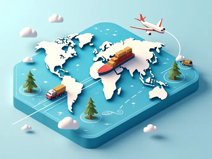 Global Shipping Choosing Between Sea Air and Express