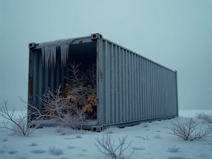 美国进口寒流集装箱货运量骤降贸易凛冬将至