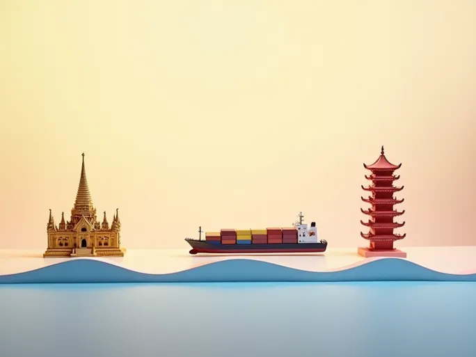 泰国到中国海运全攻略时间费用方式一网打尽