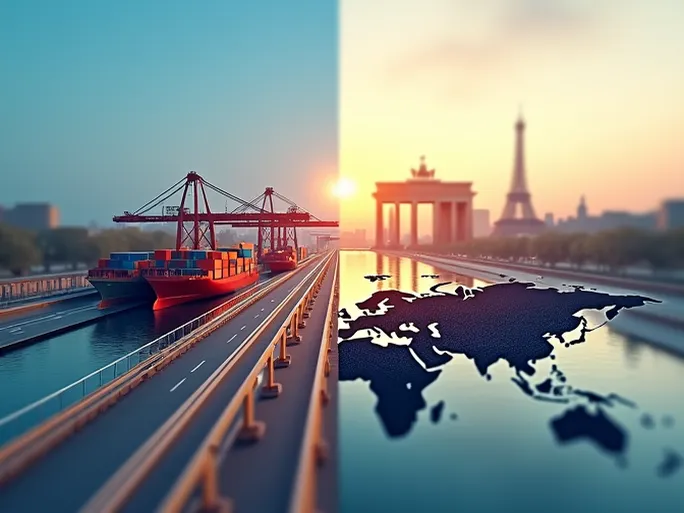 青岛欧洲贸易新通道海铁联运加速东西方经济脉动