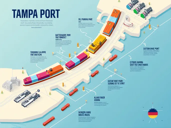 深入了解坦帕港佛罗里达的海运枢纽