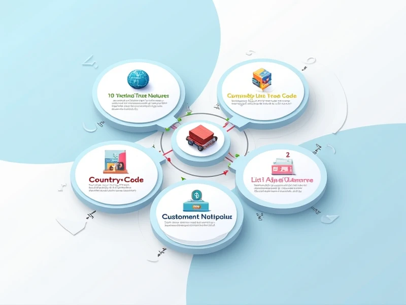 全面了解海关报关代码与物流分类体系