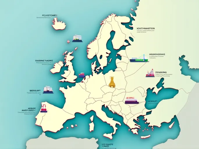 深度解析欧洲主要港口的战略地位与经济贡献