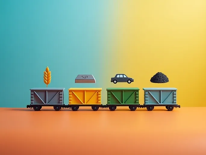 美国铁路货运量喜忧参半11月初汽车与联运下滑谷物与金属逆势上扬