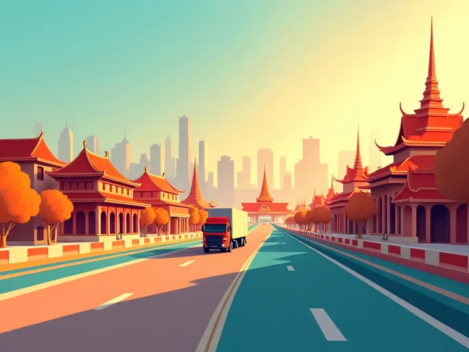 Nantongbangkok Land Route Boosts Cargo Safety Efficiency